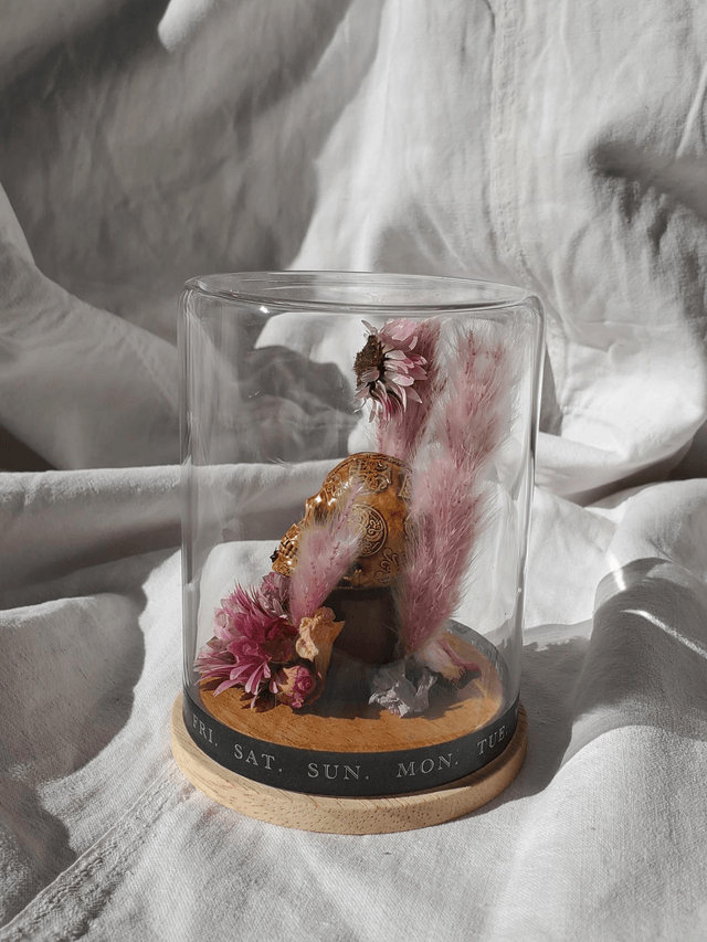 D13 mini crâne rose