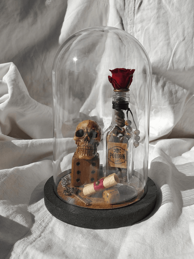 D01 pirate fleur rouge